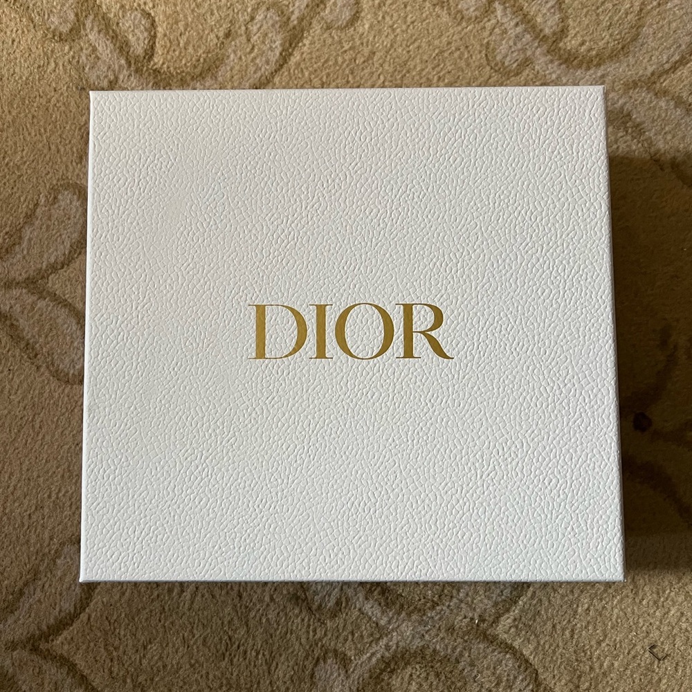 Dior empty box, with shopping bag. No damage